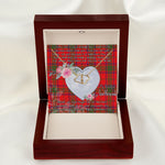 Gift To My Beautiful Girlfriend Valentine Necklace For Soulmate Anniversary Clan Ross Tartan Everlasting Love Necklace,valentine necklace, necklace girlfriend, necklace for wife, cute necklaces for girlfriend, jewelry for girlfriend, to my soulmate necklace, to my future wife necklace,
