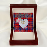 Gift To My Beautiful Girlfriend Valentine Necklace For Soulmate Anniversary Clan Wishart Tartan Everlasting Love Necklace,valentine necklace, necklace girlfriend, necklace for wife, cute necklaces for girlfriend, jewelry for girlfriend, to my soulmate necklace, to my future wife necklace,