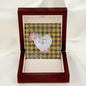 Gift To My Beautiful Girlfriend Valentine Necklace For Soulmate Anniversary Clan MacLeod of Lewis Ancient Tartan Everlasting Love Necklace,valentine necklace, necklace girlfriend, necklace for wife, cute necklaces for girlfriend, jewelry for girlfriend, to my soulmate necklace, to my future wife necklace,