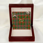 To My Beautiful Soulmate Necklace In Your Eyes I Have Found My Home Clan MenZies Tartan Forever Love Necklace Tartan Gift for Girlfriend Everlasting Love Necklace
