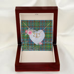 Gift To My Beautiful Girlfriend Valentine Necklace For Soulmate Anniversary Clan Whitelaw Tartan Everlasting Love Necklace,valentine necklace, necklace girlfriend, necklace for wife, cute necklaces for girlfriend, jewelry for girlfriend, to my soulmate necklace, to my future wife necklace,