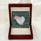 Gift To My Beautiful Girlfriend Valentine Necklace For Soulmate Anniversary Clan Scott Green Ancient Tartan Everlasting Love Necklace,valentine necklace, necklace girlfriend, necklace for wife, cute necklaces for girlfriend, jewelry for girlfriend, to my soulmate necklace, to my future wife necklace,