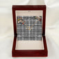 To My Beautiful Soulmate Necklace In Your Eyes I Have Found My Home Clan Scott Black White Modern Tartan Everlasting Love Necklace