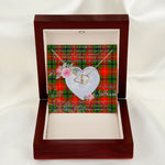 Gift To My Beautiful Girlfriend Valentine Necklace For Soulmate Anniversary Clan Turnbull Tartan Everlasting Love Necklace,valentine necklace, necklace girlfriend, necklace for wife, cute necklaces for girlfriend, jewelry for girlfriend, to my soulmate necklace, to my future wife necklace,