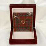 To My Beautiful Soulmate Necklace In Your Eyes I Have Found My Home Clan Innes Modern Tartan Everlasting Love Necklace