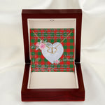 Gift To My Beautiful Girlfriend Valentine Necklace For Soulmate Anniversary Clan Moncrieffe Tartan Everlasting Love Necklace,valentine necklace, necklace girlfriend, necklace for wife, cute necklaces for girlfriend, jewelry for girlfriend, to my soulmate necklace, to my future wife necklace,