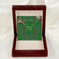 To My Beautiful Soulmate Necklace In Your Eyes I Have Found My Home Clan Tribe of Mar Tartan Everlasting Love Necklace