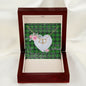 Gift To My Beautiful Girlfriend Valentine Necklace For Soulmate Anniversary Clan MacArthur Hunting Tartan Everlasting Love Necklace,valentine necklace, necklace girlfriend, necklace for wife, cute necklaces for girlfriend, jewelry for girlfriend, to my soulmate necklace, to my future wife necklace,