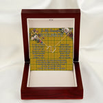 To My Beautiful Soulmate Necklace In Your Eyes I Have Found My Home Clan Houston Tartan Everlasting Love Necklace