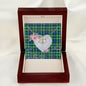 Scotstee Shop - To My Beautiful Girlfriend Valentine Necklace Clan Graham Of Montrose Ancient Tartan Gift for Girlfriend Everlasting Love Necklace