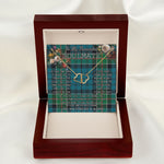 To My Beautiful Soulmate Necklace In Your Eyes I Have Found My Home Clan Kirkpatrick Tartan Everlasting Love Necklace