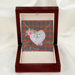 Gift To My Beautiful Girlfriend Valentine Necklace For Soulmate Anniversary Clan Robertson Ancient Tartan Everlasting Love Necklace,valentine necklace, necklace girlfriend, necklace for wife, cute necklaces for girlfriend, jewelry for girlfriend, to my soulmate necklace, to my future wife necklace,