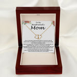 Mom Necklace, Mother-In-Law Necklace, Necklace Gift To My Boyfriend's Mom Gift, Future Mother-In-Law Necklace