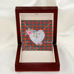 Gift To My Beautiful Girlfriend Valentine Necklace For Soulmate Anniversary Clan Sinclair Ancient Tartan Everlasting Love Necklace,valentine necklace, necklace girlfriend, necklace for wife, cute necklaces for girlfriend, jewelry for girlfriend, to my soulmate necklace, to my future wife necklace,