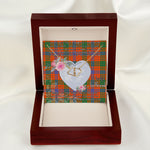 Gift To My Beautiful Girlfriend Valentine Necklace For Soulmate Anniversary Clan Ross Ancient Tartan Everlasting Love Necklace,valentine necklace, necklace girlfriend, necklace for wife, cute necklaces for girlfriend, jewelry for girlfriend, to my soulmate necklace, to my future wife necklace,