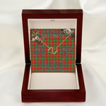 To My Beautiful Soulmate Necklace In Your Eyes I Have Found My Home Clan Gartshore Tartan Forever Love Necklace Tartan Gift for Girlfriend Everlasting Love Necklace