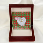 Gift To My Beautiful Girlfriend Valentine Necklace For Soulmate Anniversary Clan Callander Tartan Everlasting Love Necklace,valentine necklace, necklace girlfriend, necklace for wife, cute necklaces for girlfriend, jewelry for girlfriend, to my soulmate necklace, to my future wife necklace,