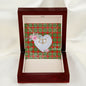 Gift To My Beautiful Girlfriend Valentine Necklace For Soulmate Anniversary Clan Callander Tartan Everlasting Love Necklace,valentine necklace, necklace girlfriend, necklace for wife, cute necklaces for girlfriend, jewelry for girlfriend, to my soulmate necklace, to my future wife necklace,