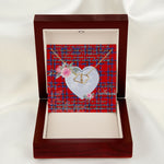 Gift To My Beautiful Girlfriend Valentine Necklace For Soulmate Anniversary Clan Rait Tartan Everlasting Love Necklace,valentine necklace, necklace girlfriend, necklace for wife, cute necklaces for girlfriend, jewelry for girlfriend, to my soulmate necklace, to my future wife necklace,