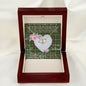 Gift To My Beautiful Girlfriend Valentine Necklace For Soulmate Anniversary Clan Copeland Tartan Everlasting Love Necklace,valentine necklace, necklace girlfriend, necklace for wife, cute necklaces for girlfriend, jewelry for girlfriend, to my soulmate necklace, to my future wife necklace,