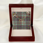 To My Beautiful Soulmate Necklace In Your Eyes I Have Found My Home Clan MacAndrew Tartan Forever Love Necklace Tartan Gift for Girlfriend Everlasting Love Necklace