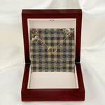 To My Beautiful Soulmate Necklace In Your Eyes I Have Found My Home Clan Dunlop Hunting Tartan Forever Love Necklace Tartan Gift for Girlfriend Everlasting Love Necklace