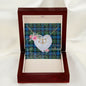 Gift To My Beautiful Girlfriend Valentine Necklace For Soulmate Anniversary Clan Smith Ancient Tartan Everlasting Love Necklace,valentine necklace, necklace girlfriend, necklace for wife, cute necklaces for girlfriend, jewelry for girlfriend, to my soulmate necklace, to my future wife necklace,