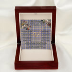 To My Beautiful Soulmate Necklace In Your Eyes I Have Found My Home Clan Hannay Grey Tartan Everlasting Love Necklace