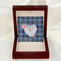 Gift To My Beautiful Girlfriend Valentine Necklace For Soulmate Anniversary Clan MacKie Ancient Tartan Everlasting Love Necklace,valentine necklace, necklace girlfriend, necklace for wife, cute necklaces for girlfriend, jewelry for girlfriend, to my soulmate necklace, to my future wife necklace,