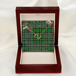 To My Beautiful Soulmate Necklace In Your Eyes I Have Found My Home Clan Wallace Hunting Tartan Everlasting Love Necklace