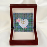 Gift To My Beautiful Girlfriend Valentine Necklace For Soulmate Anniversary Clan Morrison Ancient Tartan Everlasting Love Necklace,valentine necklace, necklace girlfriend, necklace for wife, cute necklaces for girlfriend, jewelry for girlfriend, to my soulmate necklace, to my future wife necklace,