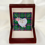 Gift To My Beautiful Girlfriend Valentine Necklace For Soulmate Anniversary Clan Young Tartan Everlasting Love Necklace,valentine necklace, necklace girlfriend, necklace for wife, cute necklaces for girlfriend, jewelry for girlfriend, to my soulmate necklace, to my future wife necklace,