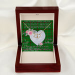 Gift To My Beautiful Girlfriend Valentine Necklace For Soulmate Anniversary Clan Tribe of Mar Tartan Everlasting Love Necklace,valentine necklace, necklace girlfriend, necklace for wife, cute necklaces for girlfriend, jewelry for girlfriend, to my soulmate necklace, to my future wife necklace,