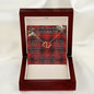 To My Beautiful Soulmate Necklace In Your Eyes I Have Found My Home Clan MacIver Tartan Forever Love Necklace Tartan Gift for Girlfriend Everlasting Love Necklace