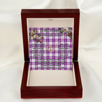 To My Beautiful Soulmate Necklace In Your Eyes I Have Found My Home Clan Dunlop Dress Tartan Forever Love Necklace Tartan Gift for Girlfriend Everlasting Love Necklace