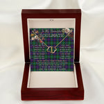 To My Beautiful Soulmate Necklace In Your Eyes I Have Found My Home Clan Campbell Of Cawdor Modern Tartan Everlasting Love Necklace