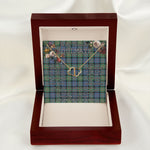 To My Beautiful Soulmate Necklace In Your Eyes I Have Found My Home Clan MacDonell Of Glengarry Ancient Tartan Forever Love Necklace Tartan Gift for Girlfriend Everlasting Love Necklace