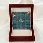 To My Beautiful Soulmate Necklace In Your Eyes I Have Found My Home Clan MacCallum Ancient Tartan Forever Love Necklace Tartan Gift for Girlfriend Everlasting Love Necklace