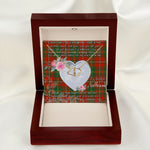 Gift To My Beautiful Girlfriend Valentine Necklace For Soulmate Anniversary Clan Hay Tartan Everlasting Love Necklace