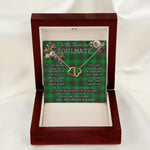 To My Beautiful Soulmate Necklace In Your Eyes I Have Found My Home Clan Halkett Tartan Everlasting Love Necklace