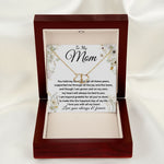 Mom Necklace - To My Mom - Love You Always And Forever - Mother's Day Gift, Mother's Day Everlasting Love Necklace