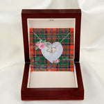 Gift To My Beautiful Girlfriend Valentine Necklace For Soulmate Anniversary Clan Stewart of Appin Ancient Tartan Everlasting Love Necklace,valentine necklace, necklace girlfriend, necklace for wife, cute necklaces for girlfriend, jewelry for girlfriend, to my soulmate necklace, to my future wife necklace,