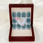 Gift To My Beautiful Girlfriend Valentine Necklace For Soulmate Anniversary Clan Campbell Dress Ancient Tartan Everlasting Love Necklace,valentine necklace, necklace girlfriend, necklace for wife, cute necklaces for girlfriend, jewelry for girlfriend, to my soulmate necklace, to my future wife necklace,