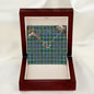 To My Beautiful Soulmate Necklace In Your Eyes I Have Found My Home Clan Mouat Tartan Forever Love Necklace Tartan Gift for Girlfriend Everlasting Love Necklace