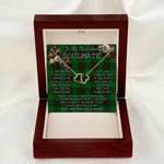 To My Beautiful Soulmate Necklace In Your Eyes I Have Found My Home Clan Orrock Tartan Everlasting Love Necklace