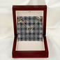 To My Beautiful Soulmate Necklace In Your Eyes I Have Found My Home Clan MenZies Modern Tartan Forever Love Necklace Tartan Gift for Girlfriend Everlasting Love Necklace