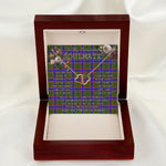 To My Beautiful Soulmate Necklace In Your Eyes I Have Found My Home Clan Adam Tartan Everlasting Love Necklace
