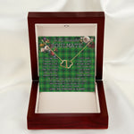To My Beautiful Soulmate Necklace In Your Eyes I Have Found My Home Clan Arthur Tartan Everlasting Love Necklace