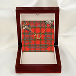 To My Beautiful Soulmate Necklace In Your Eyes I Have Found My Home Clan Darroch Tartan Forever Love Necklace Tartan Gift for Girlfriend Everlasting Love Necklace