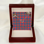 To My Beautiful Soulmate Necklace In Your Eyes I Have Found My Home Clan McKerrell Red Tartan Forever Love Necklace Tartan Gift for Girlfriend Everlasting Love Necklace